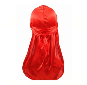 Màu Sắc Rắn In Ấn Lụa Durag Khăn Bán Buôn 360 Sóng Hip-Hop Headwraps Cho Nam Giới Dài Đuôi 360 Du-Rags Bandanas - Product Image 2