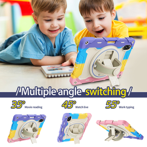 Custodia in Silicone per <span class=keywords><strong>Tablet</strong></span> <span class=keywords><strong>Huawei</strong></span> Honor <span class=keywords><strong>Tablet</strong></span> V7 Pro 11 pollici Cover antiurto con cavalletto per bambini - Product Image 3