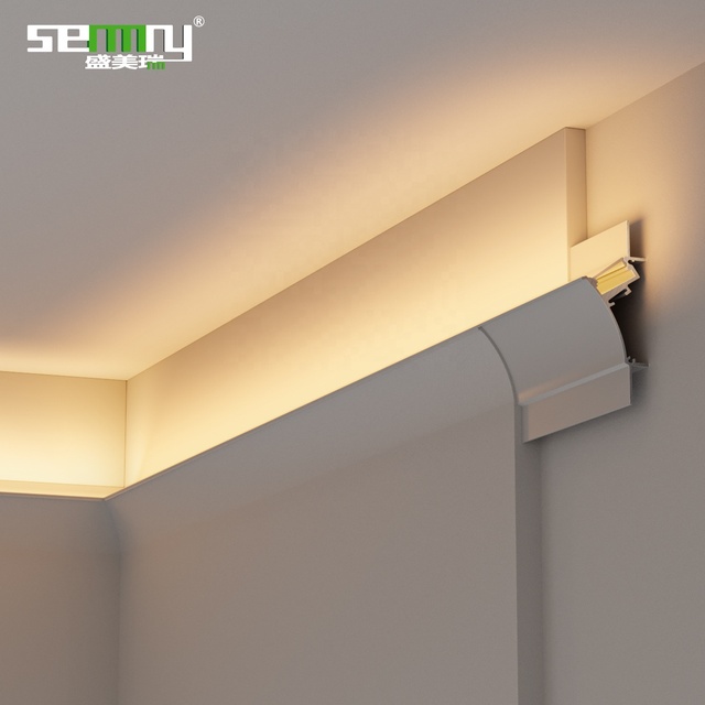 Aluminium Led Profile Factory Direct Sale Customized Shape for Ceiling Light Custom
