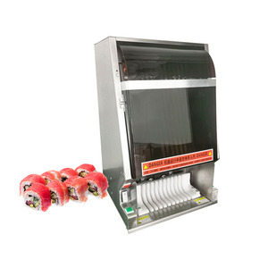 Professionnel automatique 8/10/12 pièces Californie rouleau Cutter Machine Sushi Kimbap trancheuse - Product Image 6