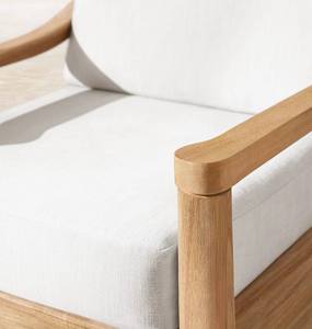 Chaise longue de luxe haut de gamme, élégante, pour jardin, patio, meubles en teck, classiques, extérieur - Product Image 4