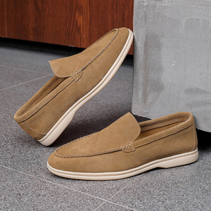 Mocasines HLT para Hombre, Clásicos, Simples, Cómodos, de Cuero Artificial, MS-8253-1, Duraderos, con Punta Redonda, para Todas las Temporadas, Calzado Casual Sin Cordones - Product Image 6