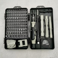 Juego de Destornilladores Magnéticos 115 en 1, Kit de Puntas de Precisión, Juego de Herramientas de Reparación Multiusos para Teléfono, Laptop, Tablet, Electrónica, Bricolaje