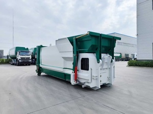 Station de compression mobile de 6 à 18 m³ équipée d'un camion à benne basculante Dongfeng – Vente directe usine de compacteurs de déchets - Product Image 2