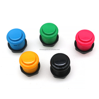 BAOLIAN 28mm bouton poussoir Arcade boutons poussoirs commutateur de jeu pour pièce poussoir vidéo poisson jeu Console fente PCBA bricolage