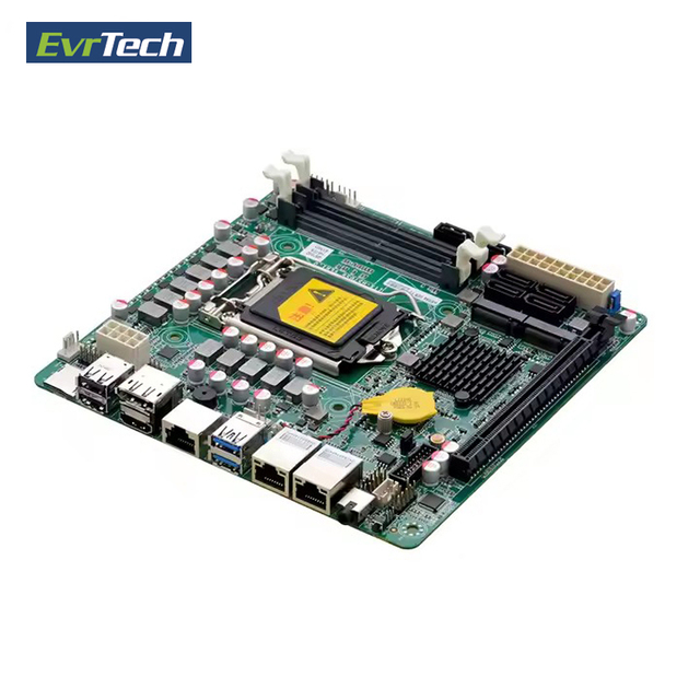 Factory Mini Itx Motherboard Intel LGA1200 DDR4 6 SATA3.0 HD DP 4K Display 2 LAN COM 8 USB Industrial NAS Motherboard