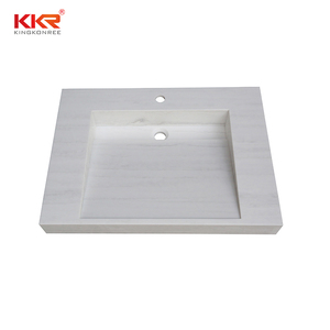 호텔 프로젝트용 모던 디자인 아크릴 욕실 세면대 - Product Image 3