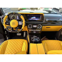 Modification de haute qualité pour l'intérieur du véhicule, conversion du tableau de bord, commande centrale supérieure pour le modèle de voiture BJ 80 Baic 2024, mise à niveau vers G-CLASS