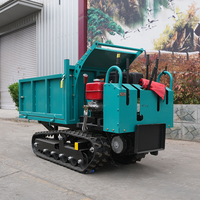Dumper Truck Preis Small Crawler Transporter Diesel Selbst laden der Mini Dumper Crawler Carrier zu verkaufen