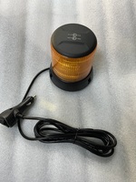 ECE R10/CISPR 25 Class3, ECE R65 Class 1/SAE J845 Class 1 123mm de hauteur ambre 32LED, montage magnétique, éclairage de balise