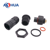 Connecteur de contrôleur/onduleur/boîte de jonction M16 2-5Pin plastique mâle femelle broche plastique IP68 connecteur de câble 10A connecteur ca/cc