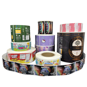 สติกเกอร์กันน้ำรูปทรงสี่เหลี่ยมผืนผ้า พิมพ์สีสันสดใส แบบกำหนดเอง 8 สี วัสดุ PVC สำหรับบรรจุภัณฑ์อาหาร เครื่องดื่ม เครื่องสำอาง ขวด กระปุก คุณภาพสูง - Product Image 5