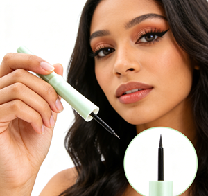 Eyeliner liquide KMES Mint Lash Precision Waterproof Quick-Dry - 24H anti-bavures, pointe fine pour des <span class=keywords><strong>yeux</strong></span> de chat nettes (EL-046) - Product Image 5