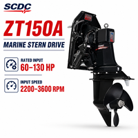 Tout nouveau SCDC ZT150A Marine Stern Drive Gear Ratio 1.55:1 pour moteur diesel de 60 à 130 CV