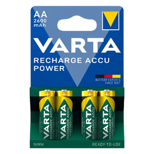 Batterie rechargeable AA 2600mAh RECHARGE ACCU POWER (4 pièces) 05716101404 - Product Image 1