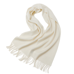 Nouvel arrivage d'écharpe en <span class=keywords><strong>cachemire</strong></span> pur 100% couleur unie de haute qualité de <span class=keywords><strong>cachemire</strong></span> de qualité glands chaud longue écharpe or doux - Product Image 4