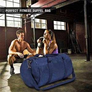 Bolsa Deportiva <span class=keywords><strong>de</strong></span> Lona <span class=keywords><strong>de</strong></span> Nailon Personalizada, Portátil, Resistente, Impermeable, para Zapatos, Viajes, Entrenamiento, Ejercicio, Gimnasio, con Logotipo - Product Image 5