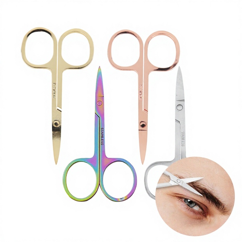 Beauty Tool Stainless Steel Curved Sharp