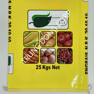 Bolsas tejidas de PP laminadas BOPP del fabricante de Vietnam, impresas a medida para alimentos de arroz, embalaje de alimentos, bolsas de plástico de calidad de exportación - Product Image 1
