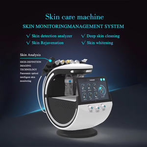 Máquina Facial Inteligente de Microdermoabrasión con Hidroterapia Azul Hielo para el Área de la Cabeza, con Funciones de Rejuvenecimiento y Blanqueamiento de la Piel - Product Image 4