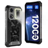 LAGENIO Rhino1 Pro Téléphone Robuste Certifié avec Batterie de 120000 mAh, 24 (8+16) Go, 256 Go, Version Globale Directe Usine