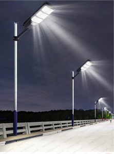 4000W/3000W/2000W LED-Solarleuchten für den Außenbereich mit Fernbedienung, Solarlampe mit Bewegungsmelder, wasserdichte Garten-, Hof- und Straßenleuchte - Product Image 2