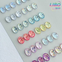 Vente chaude bulle paillettes paillettes poudre à ongles 12 couleurs résistant aux solvants paillettes poudre à bulles poudre à ongles