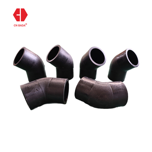 HDPE phụ kiện đường ống 250mm 40mm 20 <span class=keywords><strong>mm</strong></span> 25 <span class=keywords><strong>mm</strong></span> 63mm eo biển Coupler bằng <span class=keywords><strong>Tee</strong></span> bằng 560 HDPE 22.5 30 45deg pe200 90 độ khuỷu tay - Product Image 4