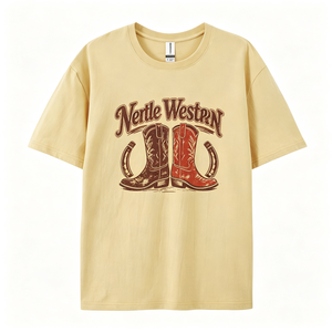 เสื้อยืดคอกลมโอเวอร์ไซส์ ยูนิเซ็กซ์ ผ้าฝ้าย 100% 220gsm ขายส่งจำนวนมาก สำหรับงานพิมพ์ลายแบบวินเทจ - Product Image 2