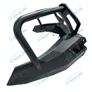 工厂批发帕杰罗NP300 LC100/LC200/LC150车型带发光二极管钢前杠的汽车前保险杠 - Product Image 5