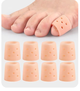 Protège-orteils en gel de silicone 2025 – Semelles intérieures sportives et confortables, protège-doigts, manchon anti-chocs pour le <span class=keywords><strong>petit</strong></span> doigt, la bosse, les cors et le soulagement des ampoules - Product Image 2