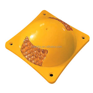 Дорожные буи, желтый абс, дорожный разделитель, разделитель полосы движения, прямоугольный маркер, отражающий прямой дорожный знак, редуктор скорости - Product Image 1