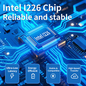 การ์ดเครือข่ายอีเธอร์เน็ตภายในแบบมีสาย2.5g I226 X1 PCI ความเร็วสูงสำหรับเดสก์ท็อปและการอัปเกรด NAS I226การ์ดเครือข่าย PCIe - Product Image 5