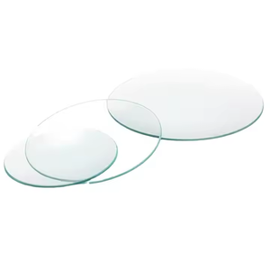 बीकर्स के लिए ग्लास कवर ढक्कन को प्रयोगशाला विज्ञान और रासायनिक प्रयोग के लिए पॉलिश किया गया - Product Image 3