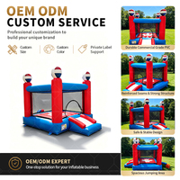 Château gonflable PVC pour enfants, toboggan gonflable extérieur, combo de jeux gonflables pour fêtes, maison de rebond gonflable pour la maison