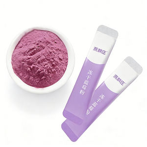 Популярный сублимированный порошок черники оптом по заводской цене от производителя OEM, пригодный для использования при низких температурах, с высоким содержанием антоцианинов для напитков и выпечки - Product Image 1