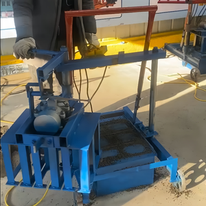 Kleiner Haushalt Zweiphasen-Elektro zement Standard Ziegel herstellungs maschine Hohl kleiner Ziegel hersteller - Product Image 3