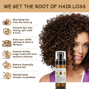 Sérum pour <span class=keywords><strong>cheveux</strong></span> à croissance rapide naturel biologique Spray à l'huile de romarin Produits de croissance pour hommes 100ml - Product Image 2