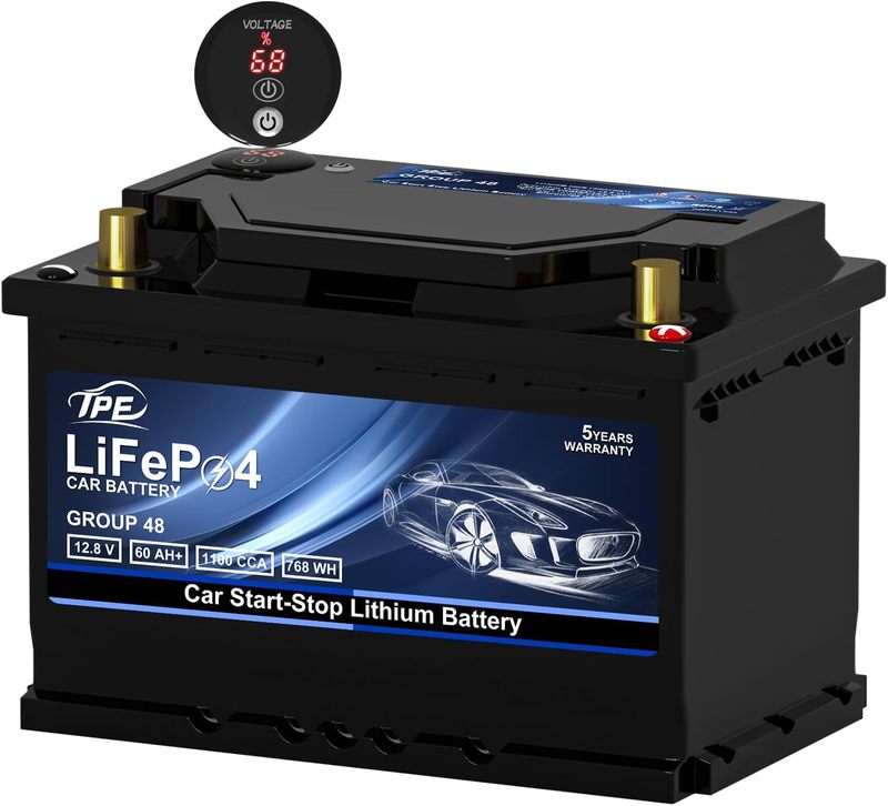 Car Start Stop 12 8V 60Ah
