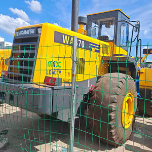 दूसरी हाथ की उत्कृष्ट स्थिति कोमात्सु वा470 व्हील लोडर 2023 मॉडल 162kw पावर 7 टन रेटेड लोड 800 घंटे जापानी मूल इंजन - Product Image 4