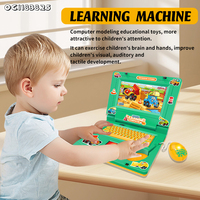 Juguete Educativo de Computadora Portátil de Plástico para Bebés y Niños con Música, Gran Venta