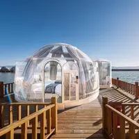 הכי חדש טרומי עמיד למים מלון נופש Glamping מחשב בועת אוהל שקוף כיפת בית