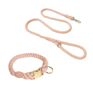 Juego de Correas y Collares para Perro de Cuerda de Algodón de Color Mixto Suave y Ecológico de Lujo - Product Image 6