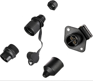 Enchufe de <span class=keywords><strong>remolque</strong></span> de 3 pines y 12 V, enchufe de tractor, <span class=keywords><strong>enganche</strong></span> de <span class=keywords><strong>remolque</strong></span>, impermeable de 3 pines <span class=keywords><strong>para</strong></span> máquinas agrícolas, camiones, tractores, barcos - Product Image 6