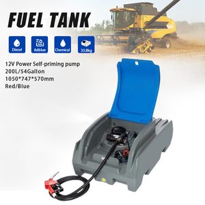 Réservoir de carburant pour moteur diesel/essence en HDPE de 200 L avec pompe incluse, jerrycan portable haute sécurité - Product Image 2