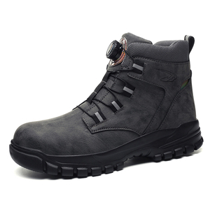 Bottes de sécurité classiques pour hommes Unstoppable Security, anti-écrasement et anti-perforation, avec embout en acier. - Product Image 5