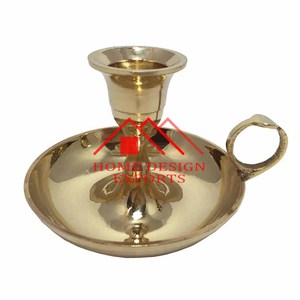 New Design <b>Brass</b> <b>Candle</b> <b>Holder</b> for Home 2025 Hot Selling High Quality Polished <b>Brass</b> <b>Candle</b> Pillar <b>Holder</b> for Wedding Decor - Product Image 5
