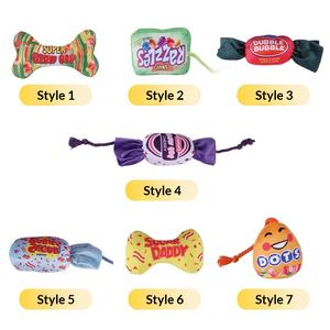 Nuevo juguete de peluche transfronterizo para perros con sonido, para limpieza dental, resistente a mordidas, con diseño de punto de depresión, de Zhejiang Toys - Product Image 2