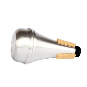 Silenciador Profesional Ligero de Aluminio Plateado para Trompeta, Corneta, Tenor y Soprano de Rango Medio, para Práctica - Product Image 5