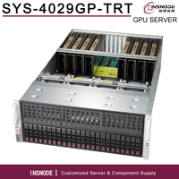 SYS-4029GP-TRT 4U GPU Server Dual Intel Xeon Scalable LGA-3647 24 DIMM DDR4 RECC 8 PCIe GPU Server AI untuk Pelatihan AI dan Pembelajaran Mendalam